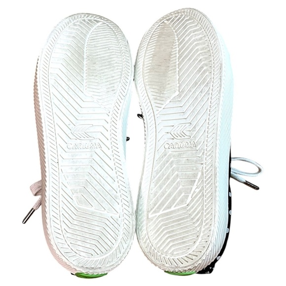 CARIUMA The OCA Organic Cotton Canvas Natural Rubber Polka Dot Sneaker US Sz 6 - Picture 7 of 10